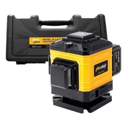 Nível Laser 12 Linhas Luz Verde 3d Recarregável Autonivelante
